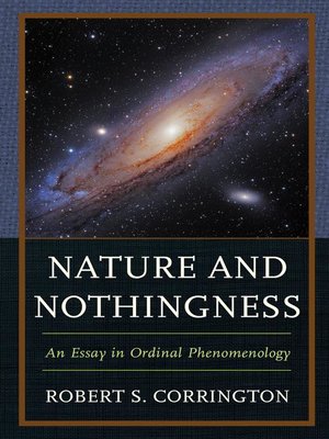 cover image of Nature and Nothingness